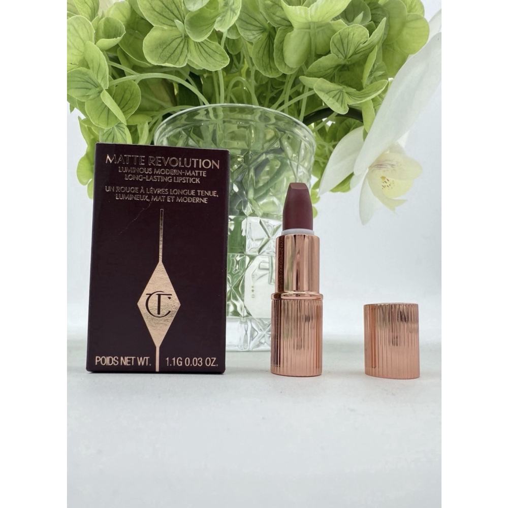 Charlotte Tilbury Matte Revolution Long-Lasting Lipstick - Deep Mauve Plum